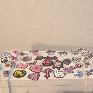 Kawaii‎ Red and Pink Cartoon Sticker Collection
